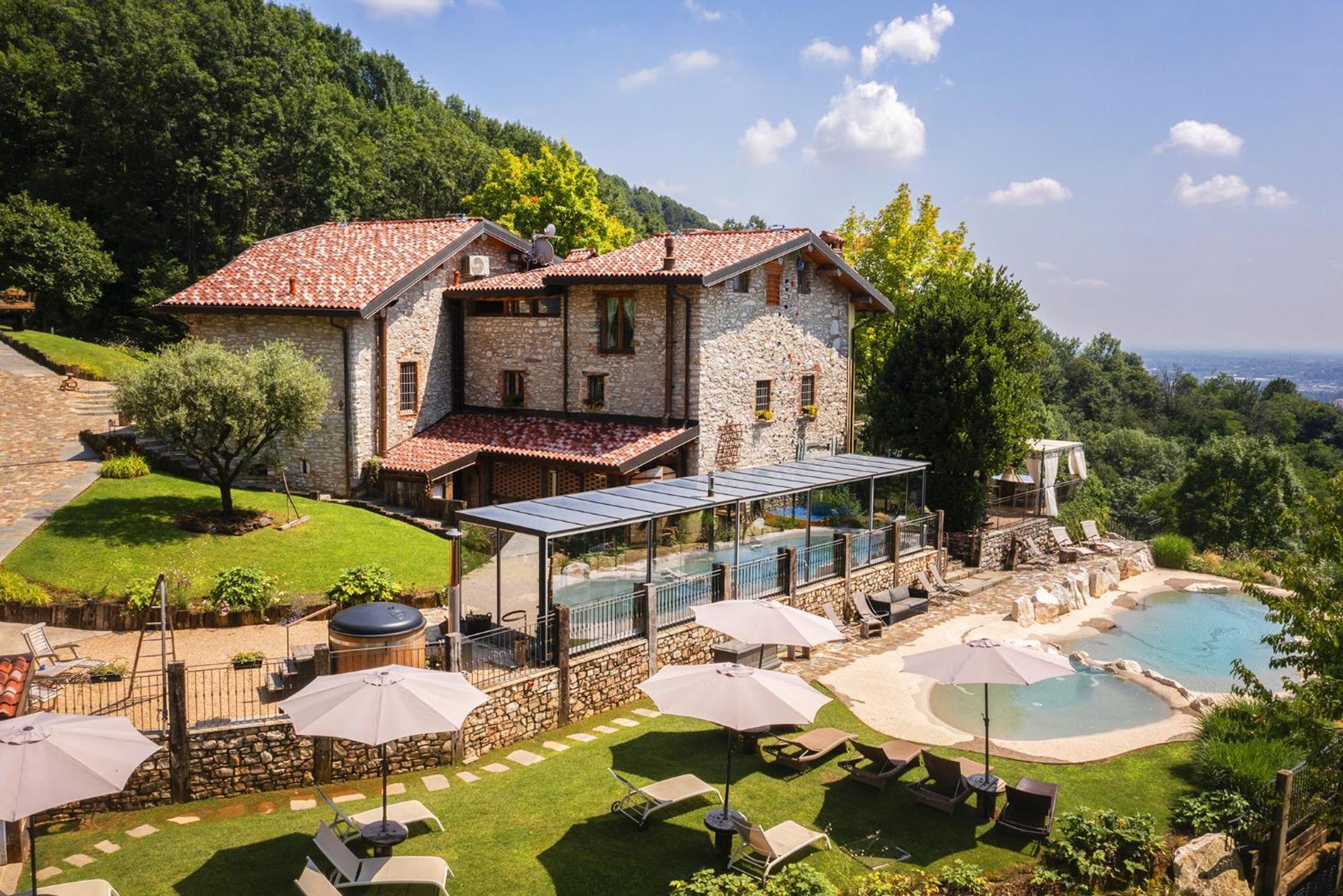 Agriturismo Ca' Fenile Alzano Lombardo Eksteriør billede
